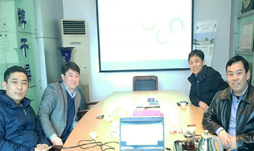 歡迎韓國客戶來訪，常州統一干燥祝您元宵快樂